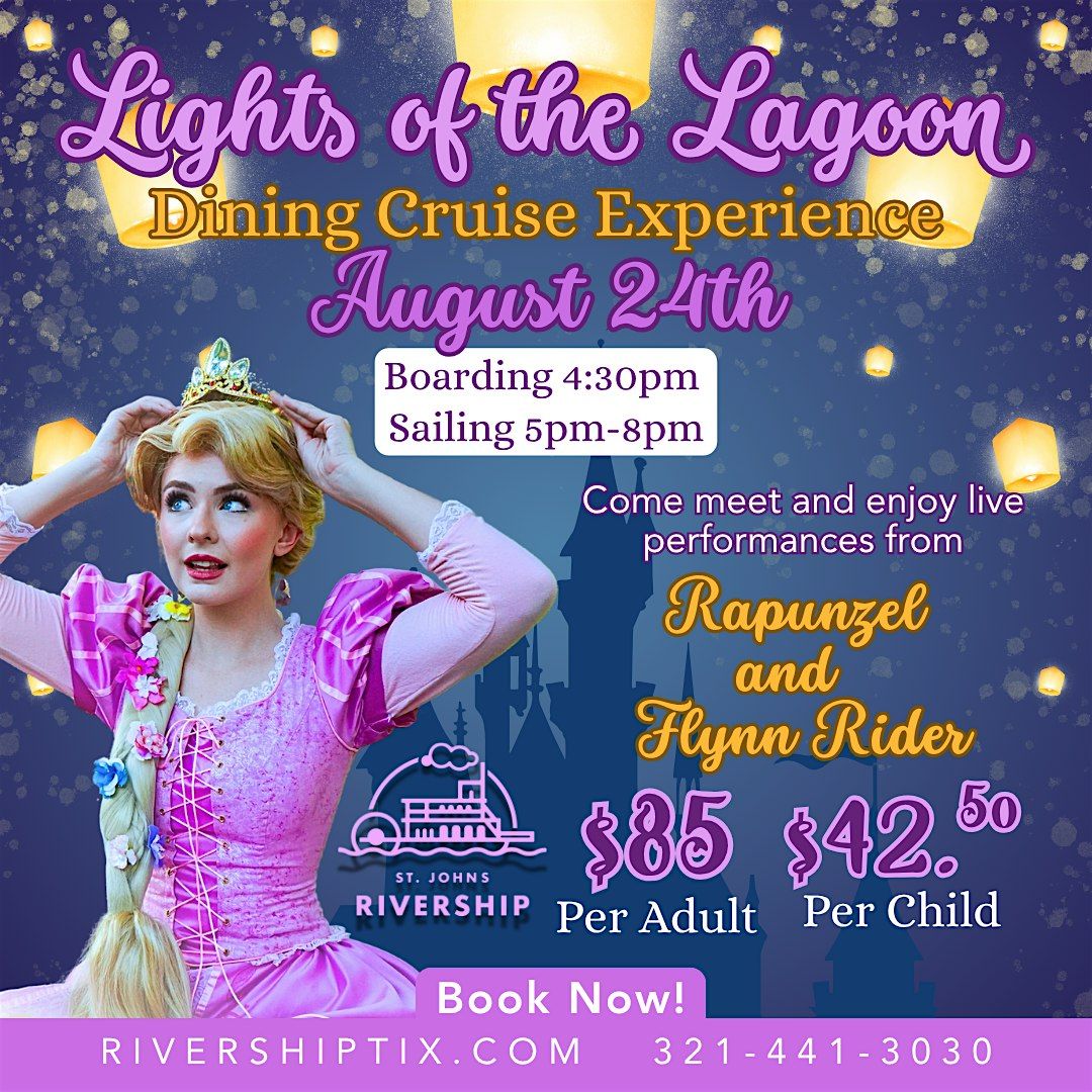 "Lights of the Lagoon" \u2013 A Floating Fairytale with Rapunzel & Flynn Rider