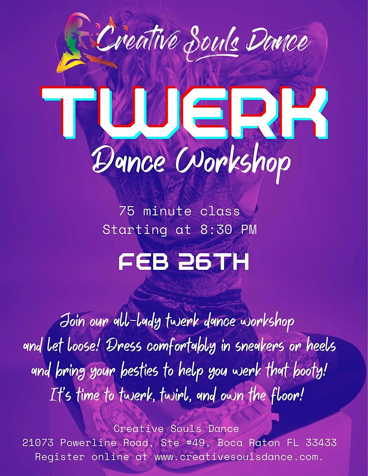 Twerk Dance Workshop (18+)