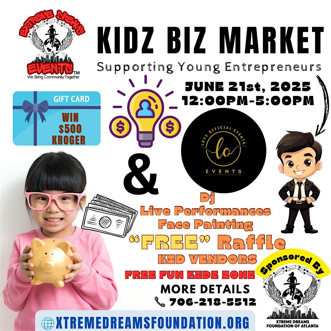 KIDZ BIZ MARKET Supporting Young Entrepreneurs