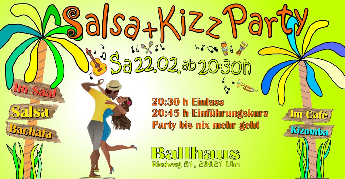  Super Salsa & Kizz Party auf 2 Floors