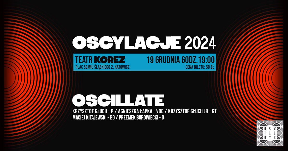 Oscylacje 2024: Krzysztof G\u0142uch Oscillate