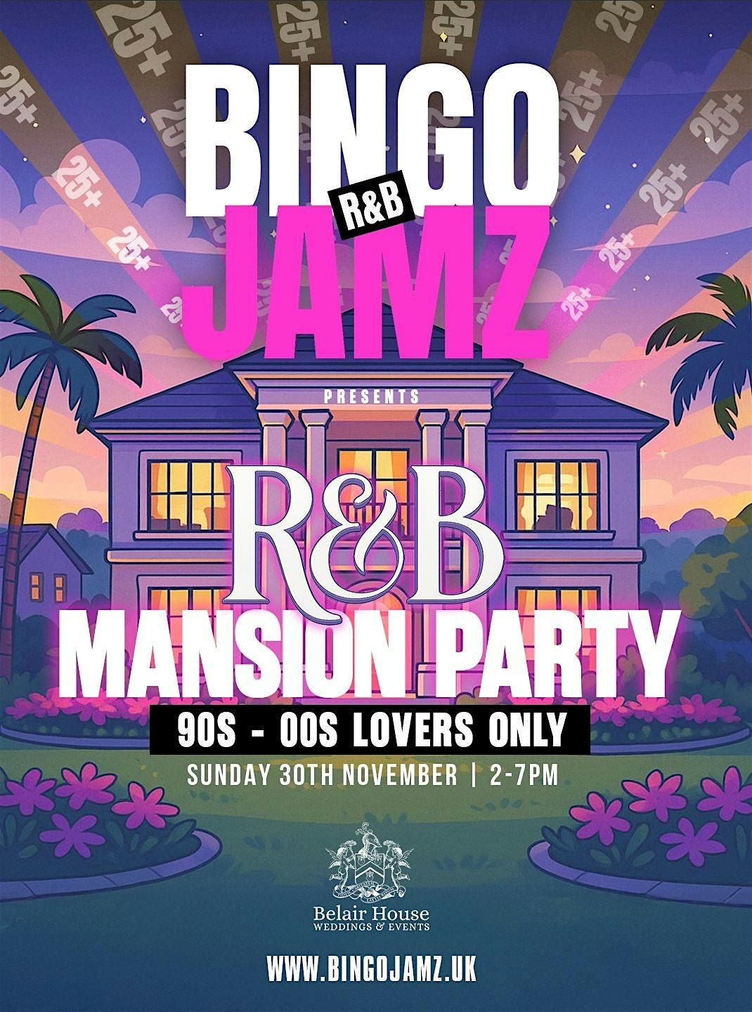 Bingo Jamz R&B Mansion Party