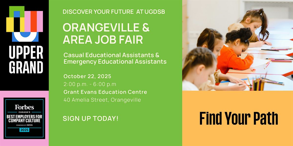 Orangeville & Area - Casual EAs & Emergency EAs - October 22, 2025