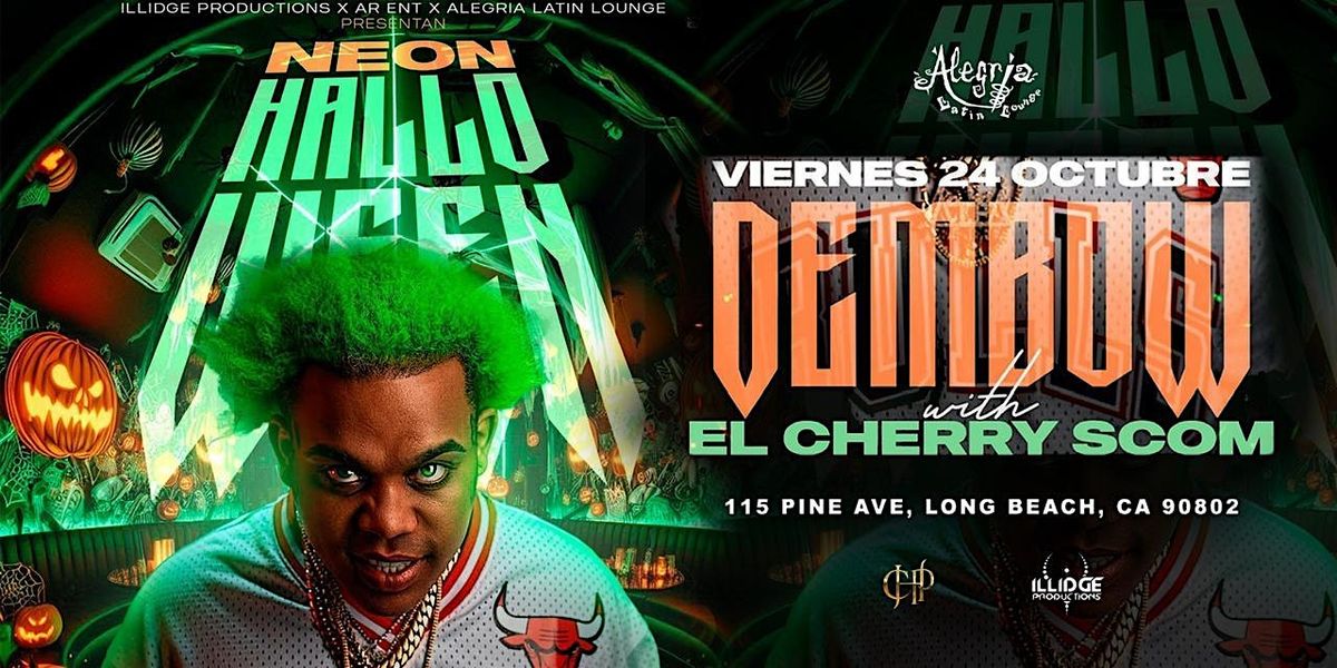 Baile Latino:  Neon Halloween 21+ with El Cherry Scom inside Alegria in LB!