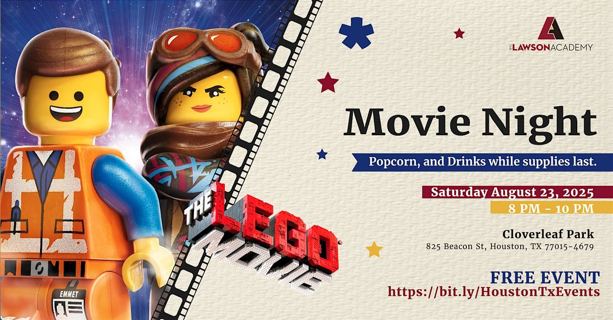 FREE LEGO MOVIE NIGHT!