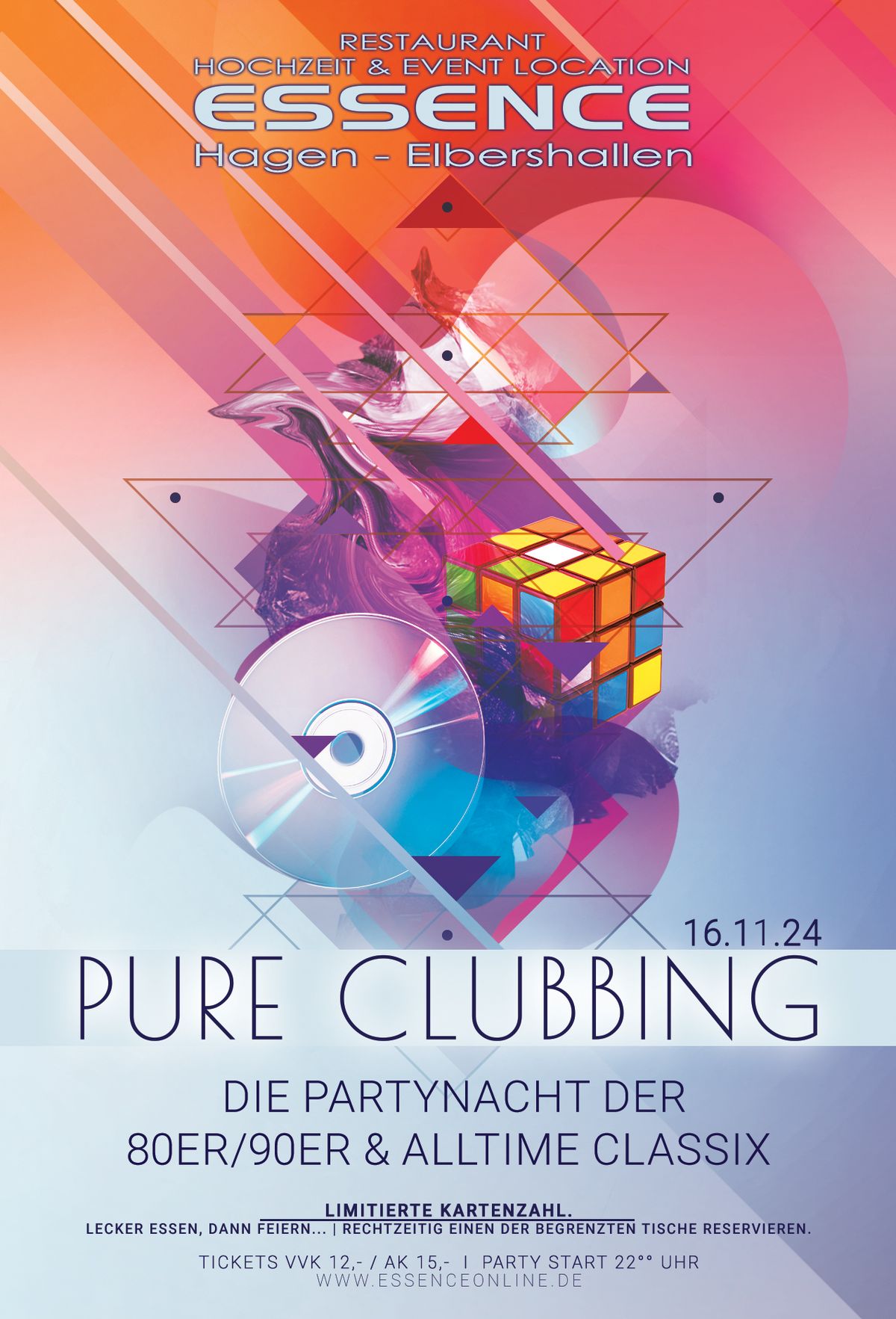 Pure Clubbing im Restaurant Essence