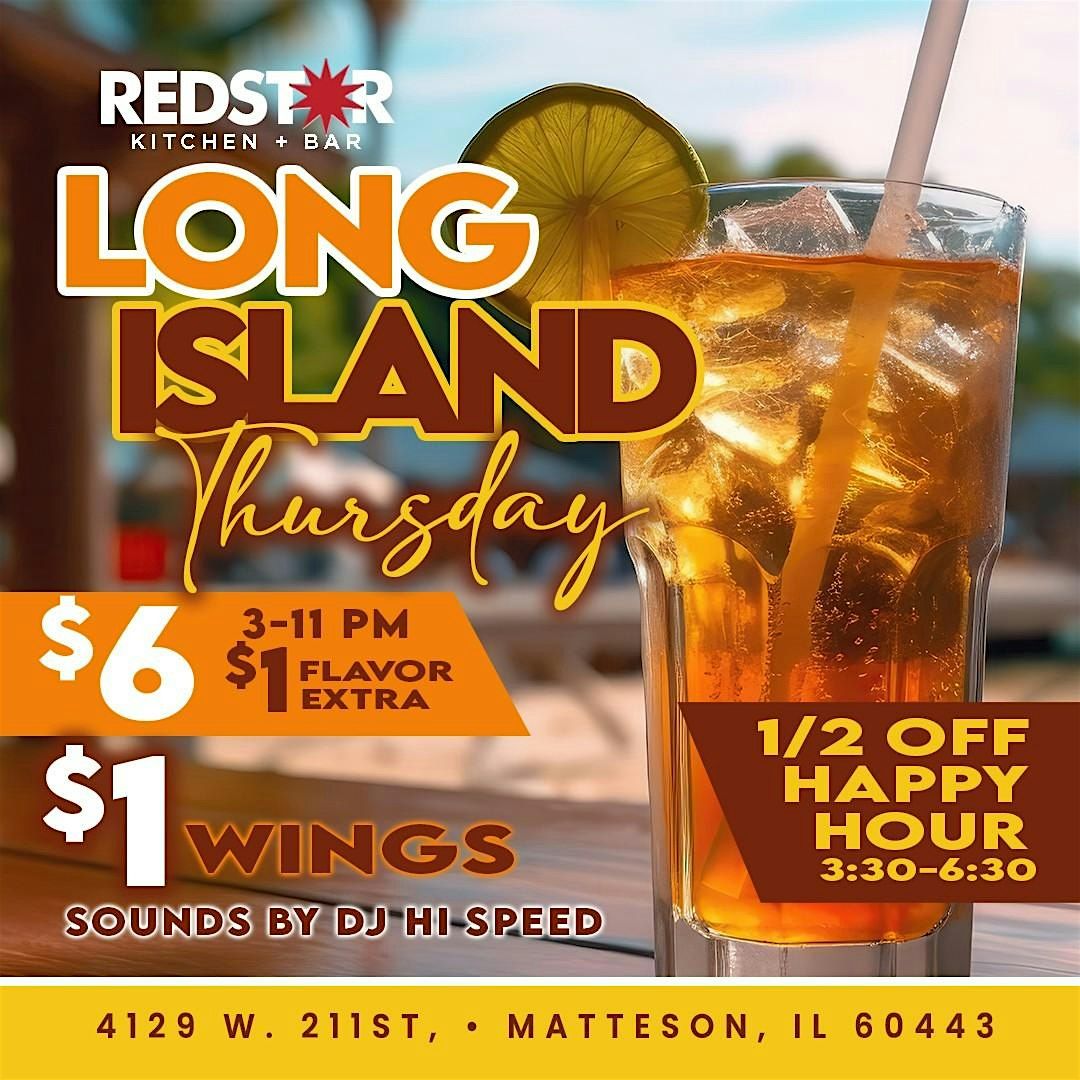 $6 Long Island Thursdays