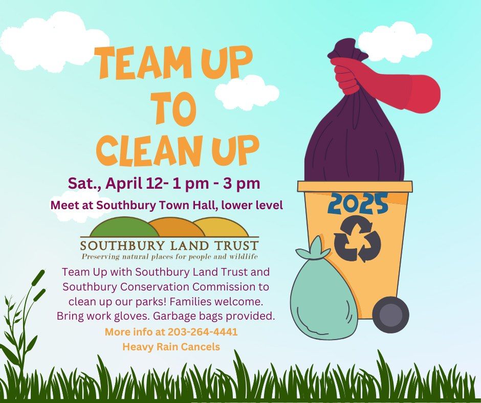 Team Up to Clean Up with Southbury Land Trust