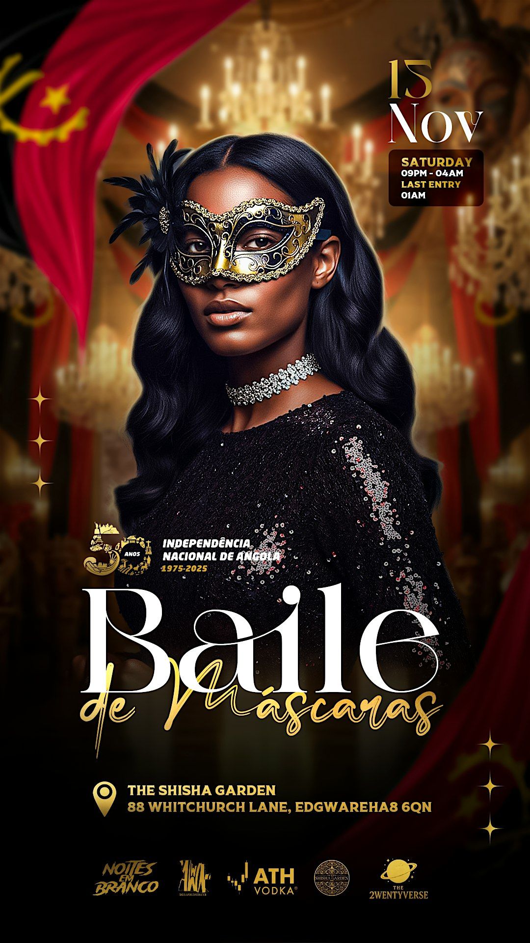 Baile de M\u00e1scaras - Angola\u2019s 50th Anniversary