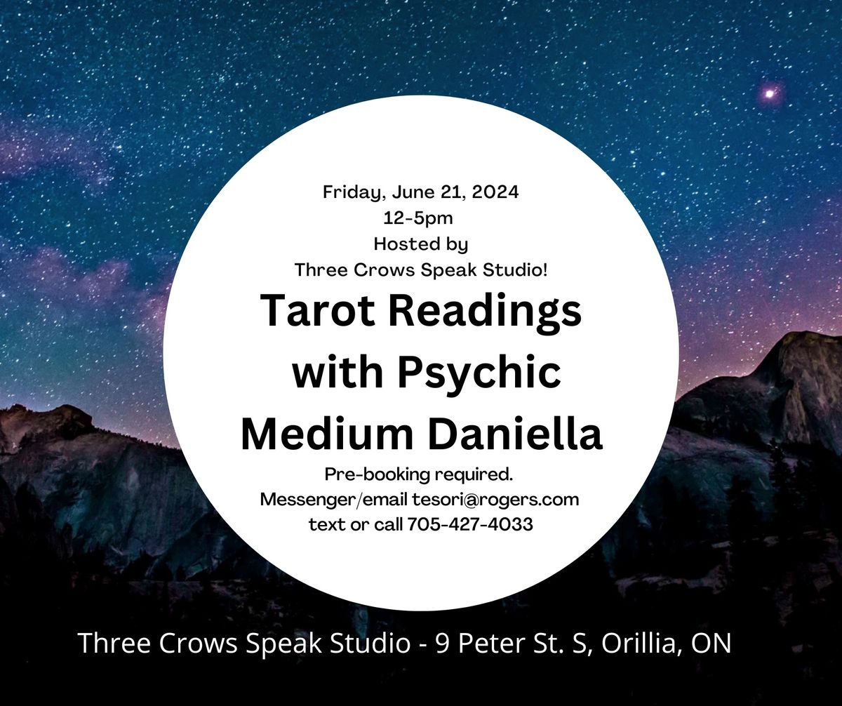 Readings with psychic medium Daniella