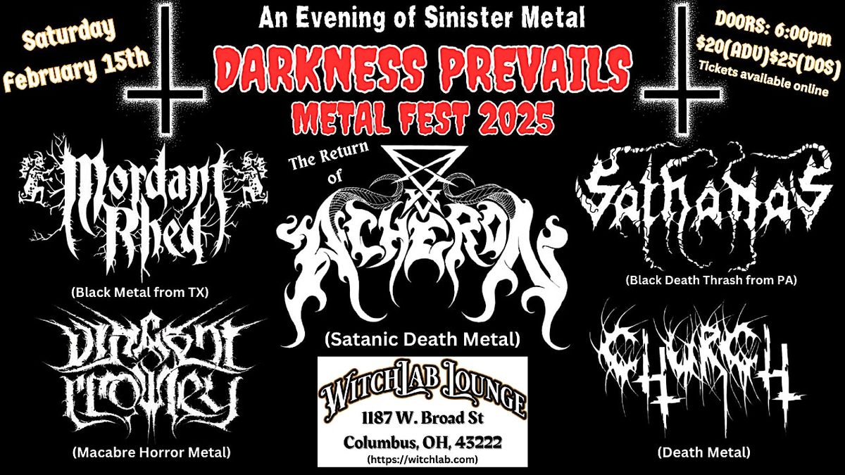 Darkness Prevails Metal Fest 2025