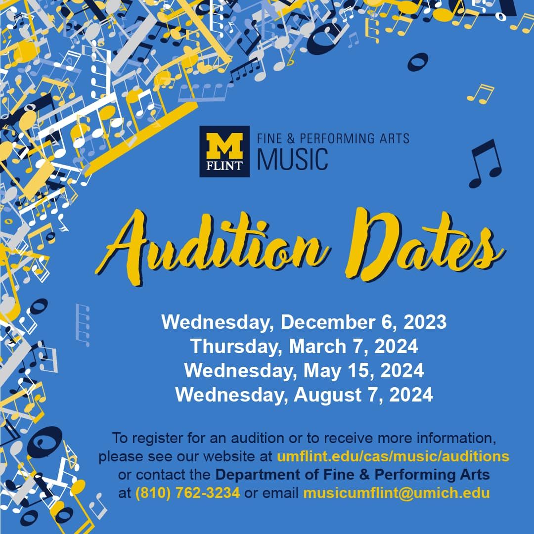 Music Auditions - August 7