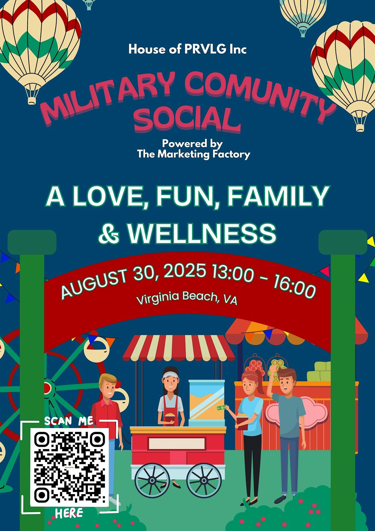 Love, Fun, Family Wellness Fair - Military Community Social (4th Edition)