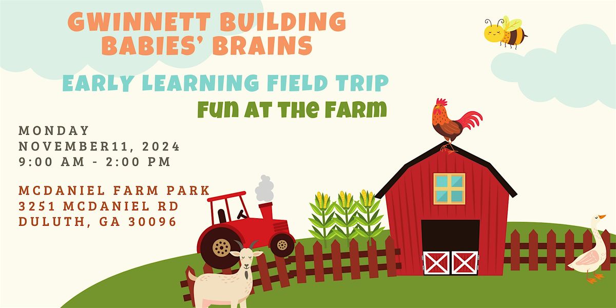 Early Learning Field Trip Fun-on-the-Farm