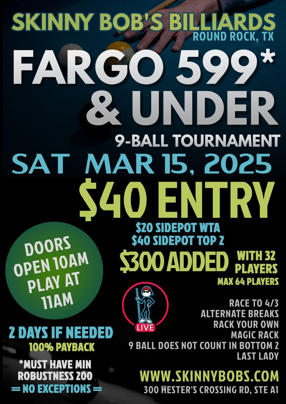 Fargo 599 & Under