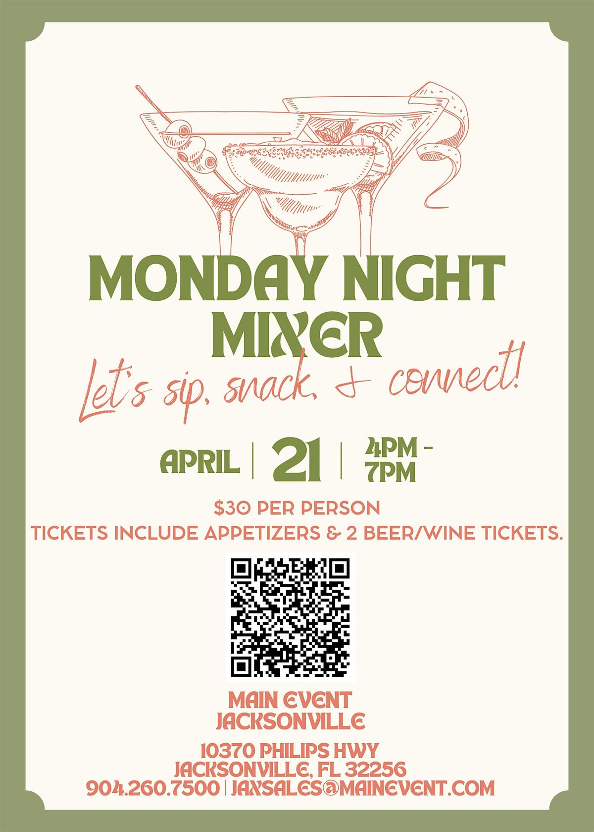 Monday Night Mixer at Main Event