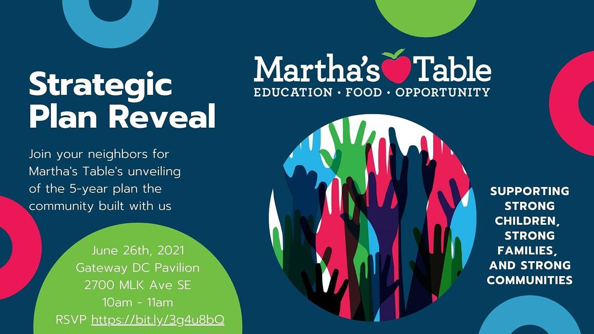 Take Charge of Your Financial Health w\/ Martha's Table