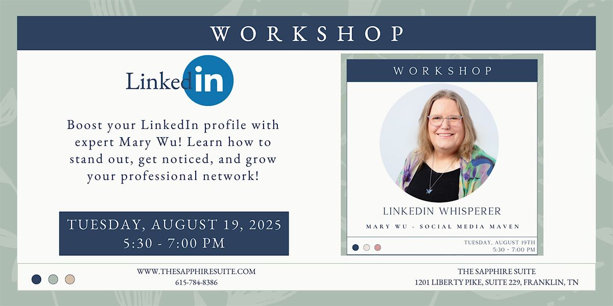 LinkedIn Workshop