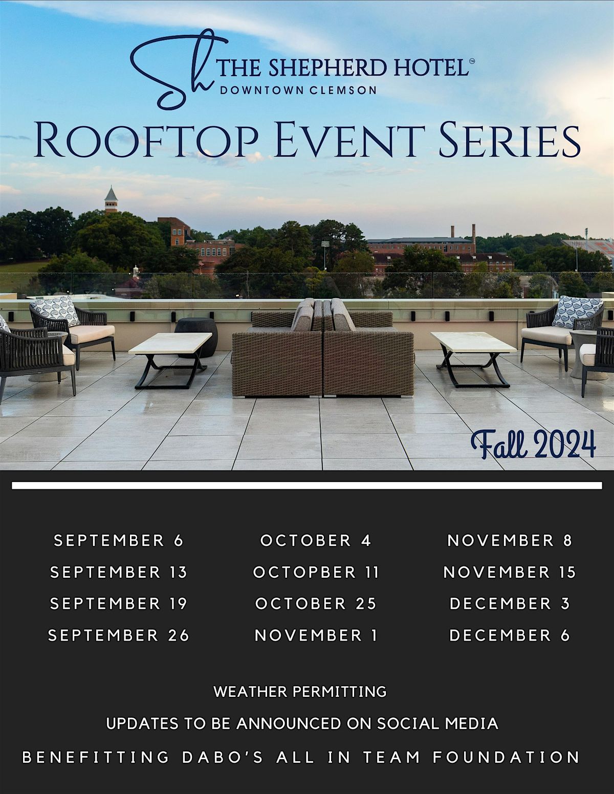 The Shepherd Hotel Rooftop Event Series