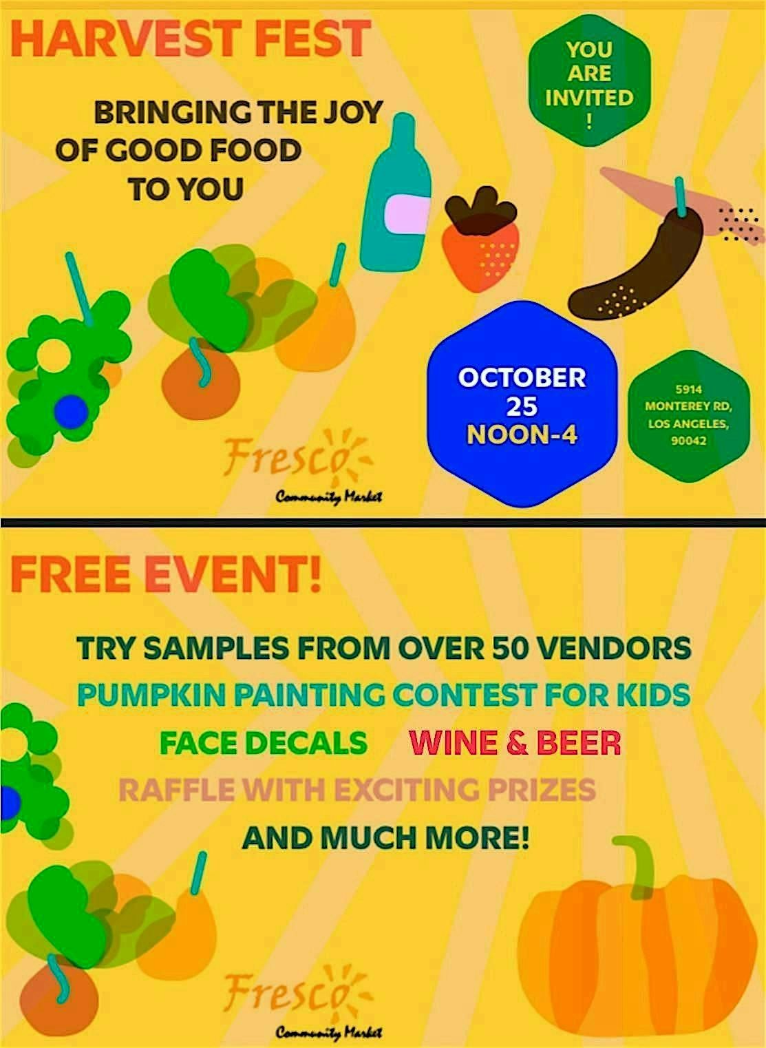 Harvest Fest At Fresco Community Market