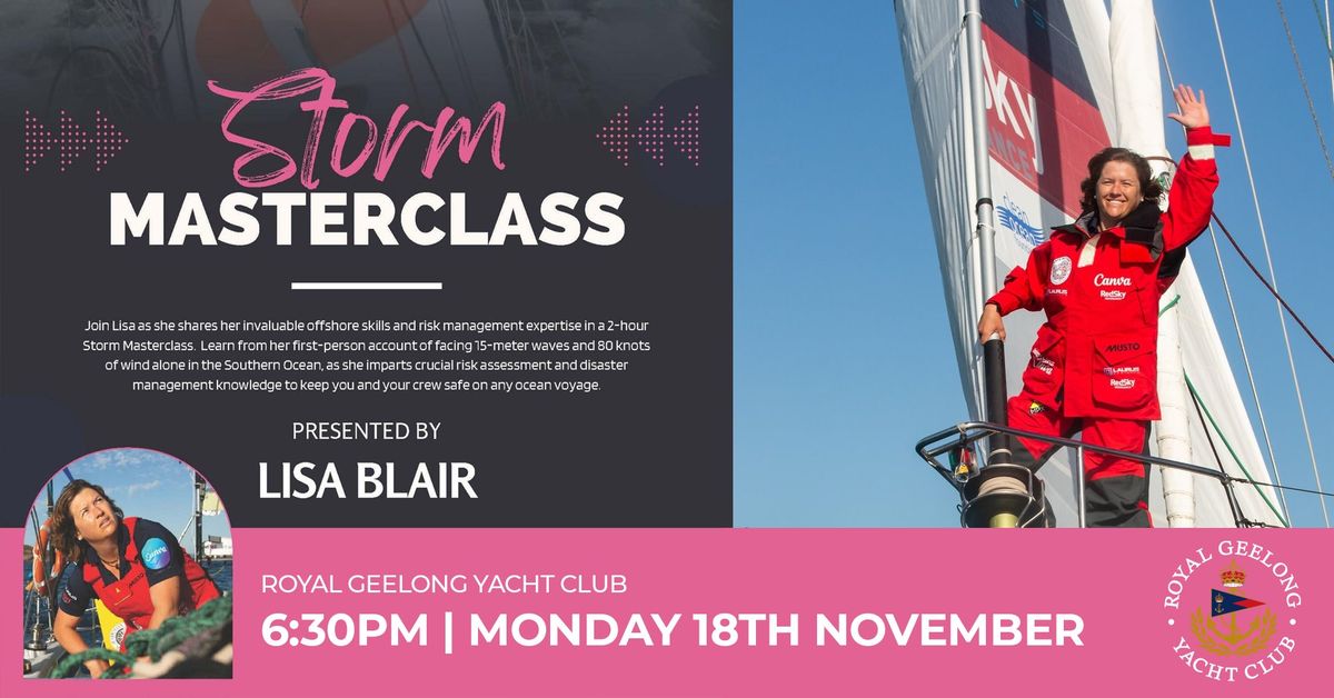 Lisa Blair | Storm Masterclass