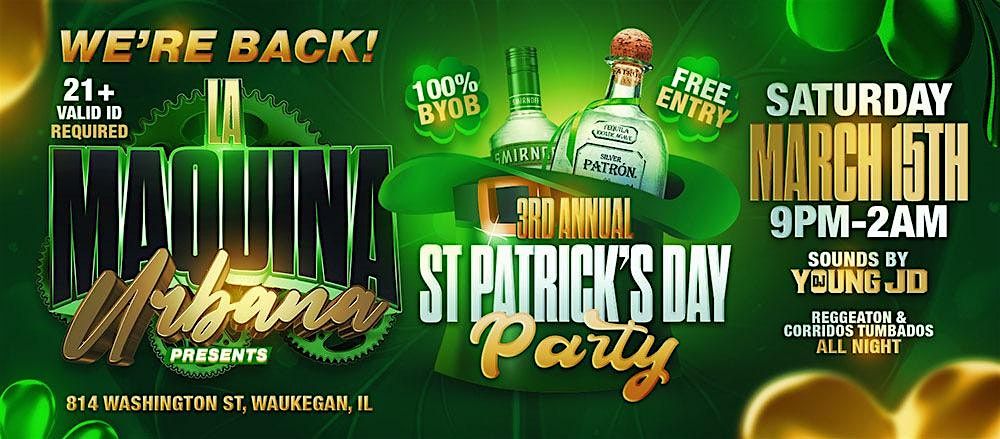 3rd Annual BYOB St. Patrick's Day Party!