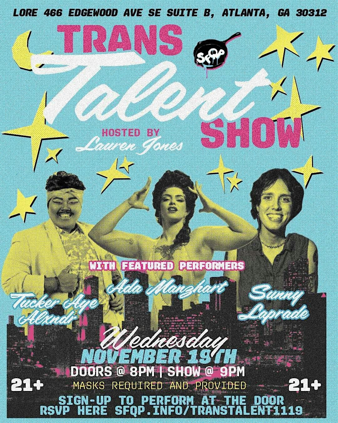 Trans Talent Show w\/ Lauren Duncan & SFQP