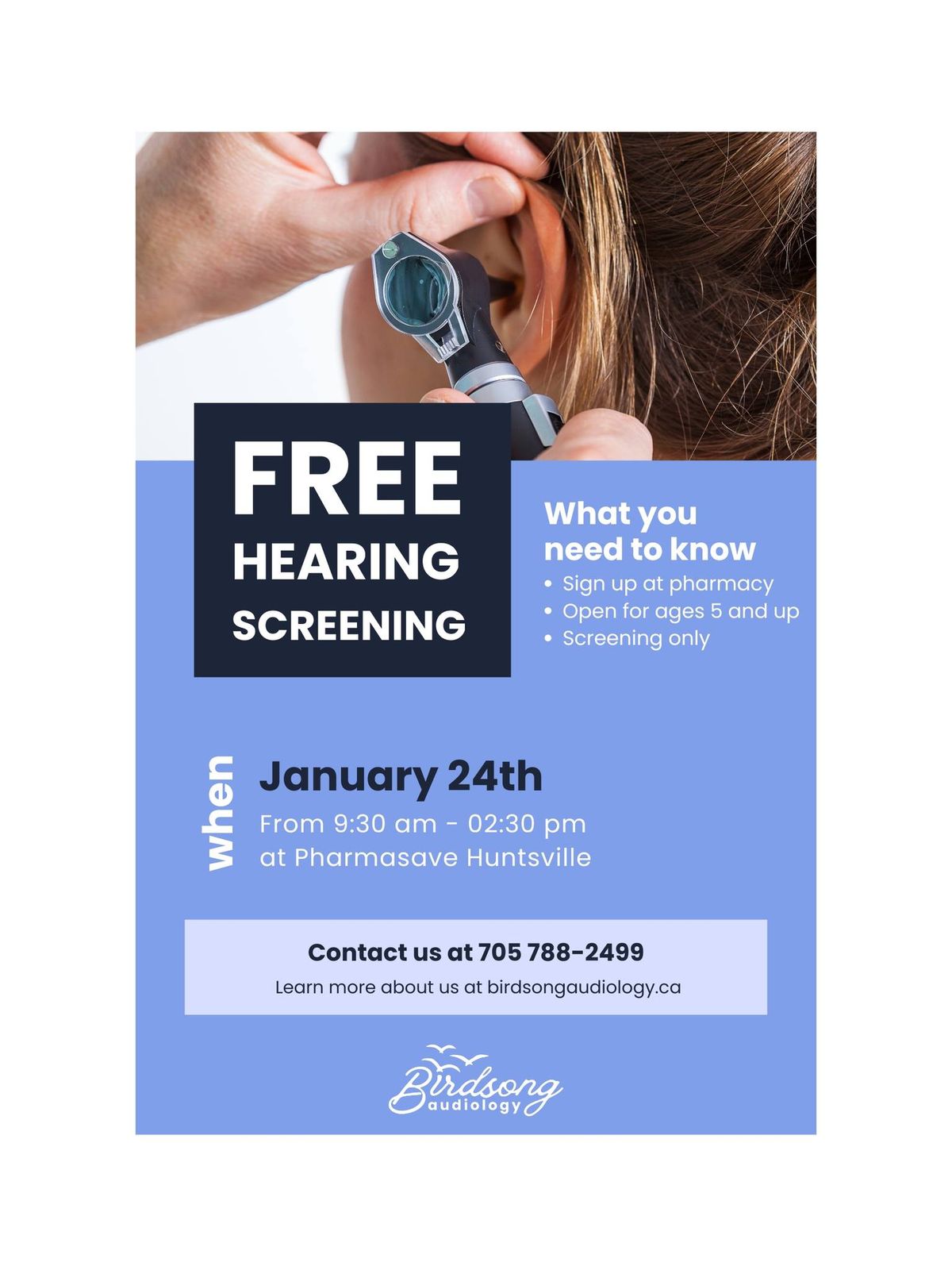 Free Hearing Screenings