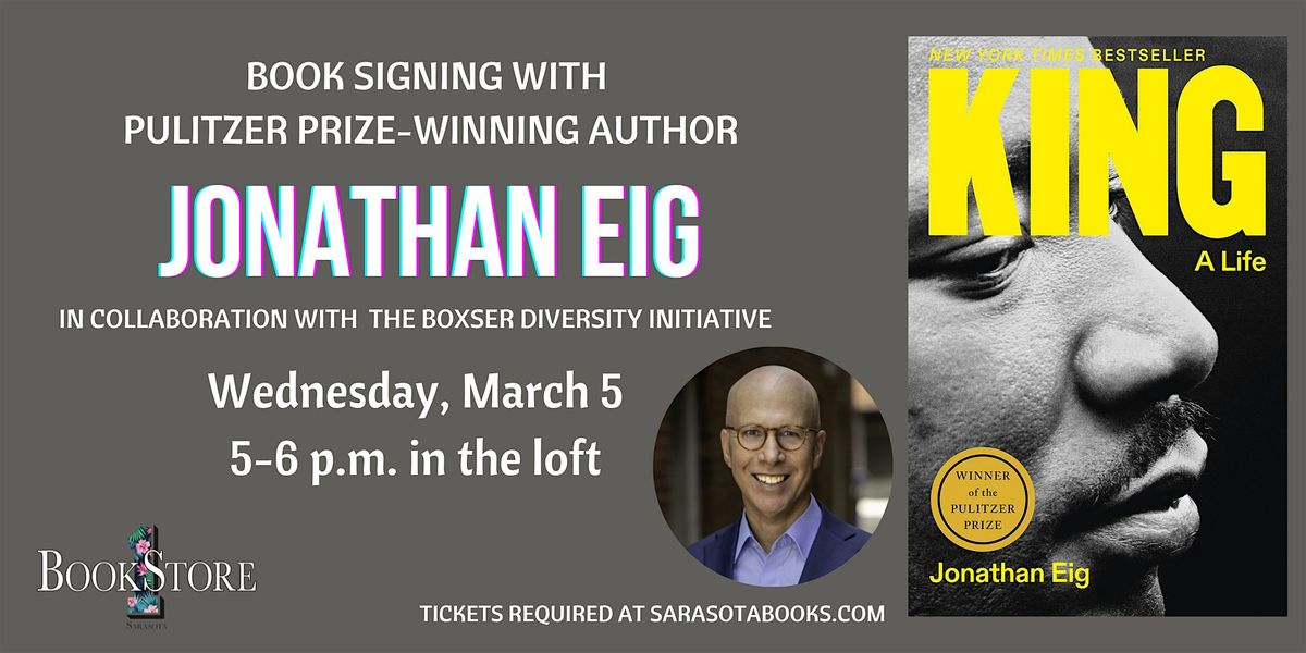 Book Signing with Pulitzer Prize-Winning Author Jonathan Eig