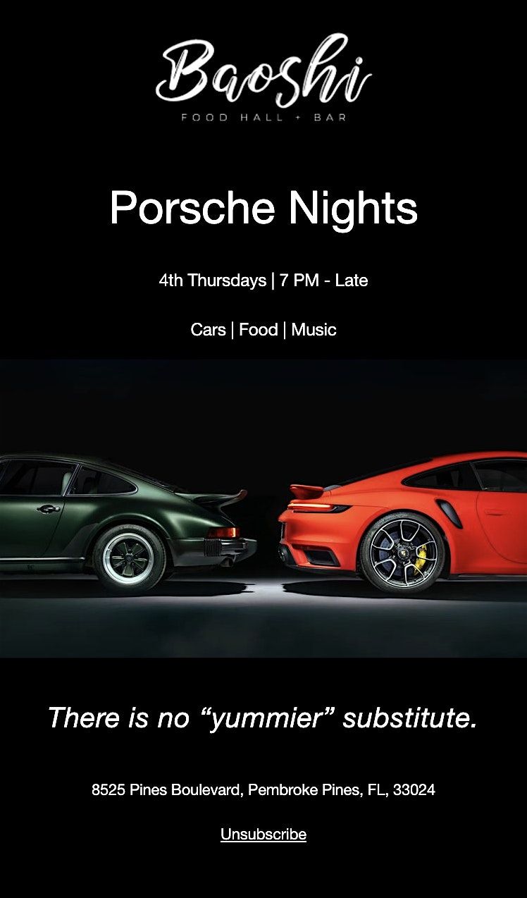 Porsche Nights