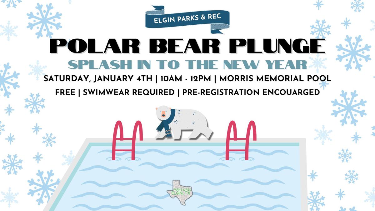 Polar Bear Plunge with Elgin Parks and Recreation 