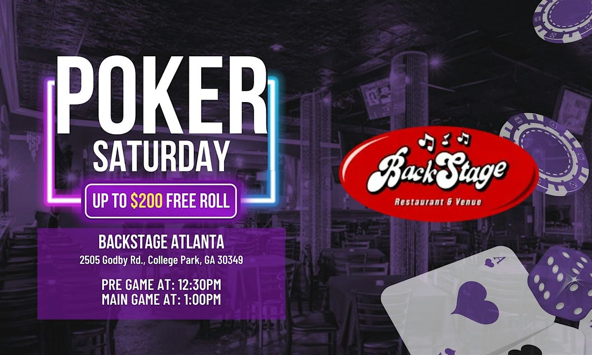 FREE Poker at Backstage Atlanta