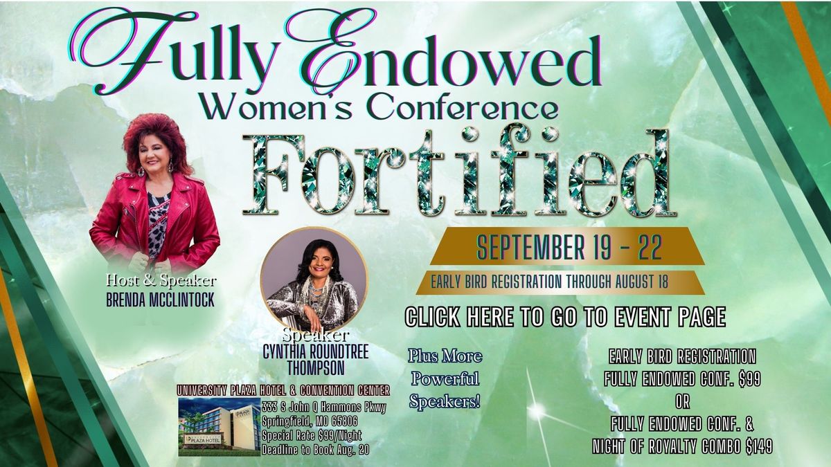 Fully Endowed Womens Conference 2024 \/Night of Royalty