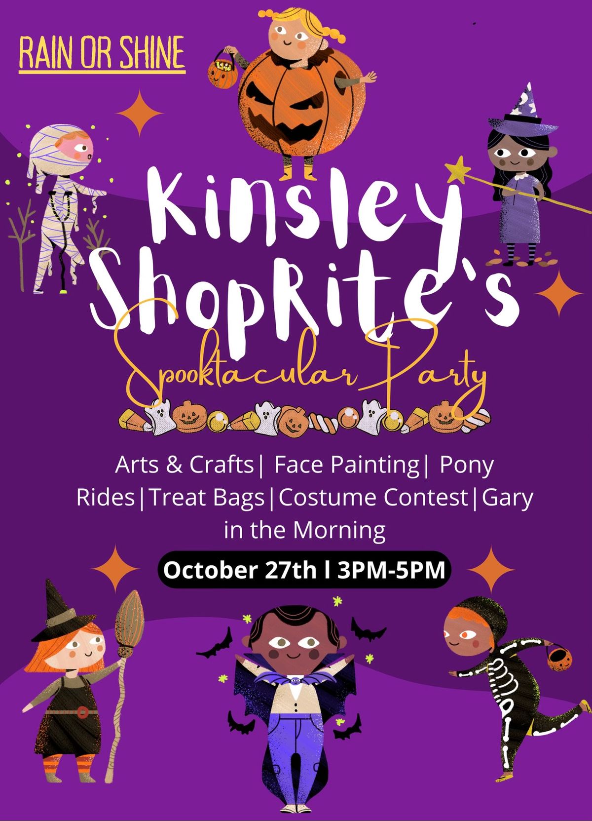 Kinsley ShopRite Annual Spooktacular Party