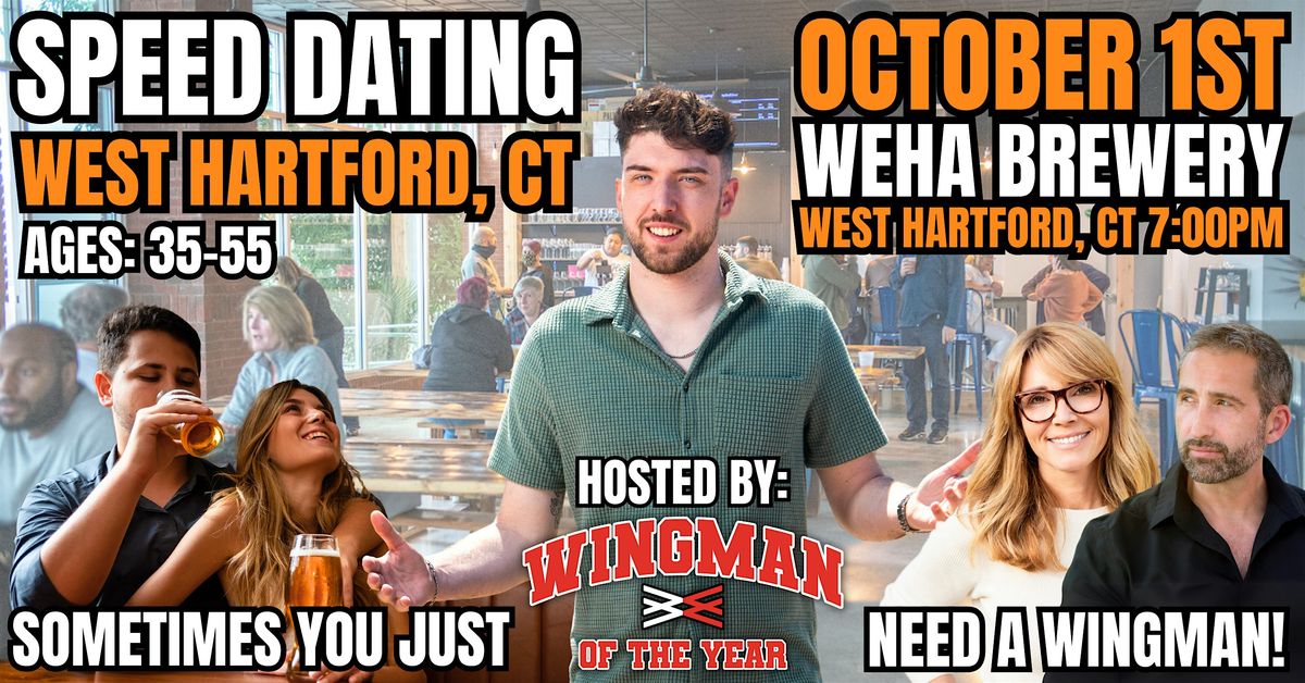 Speed Dating With Wingman Of The Year: West Hartford, CT