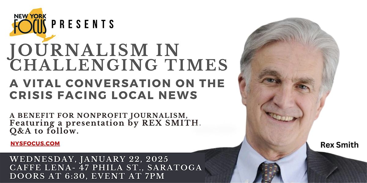 NY Focus Presents "Journalism in Challenging Times"