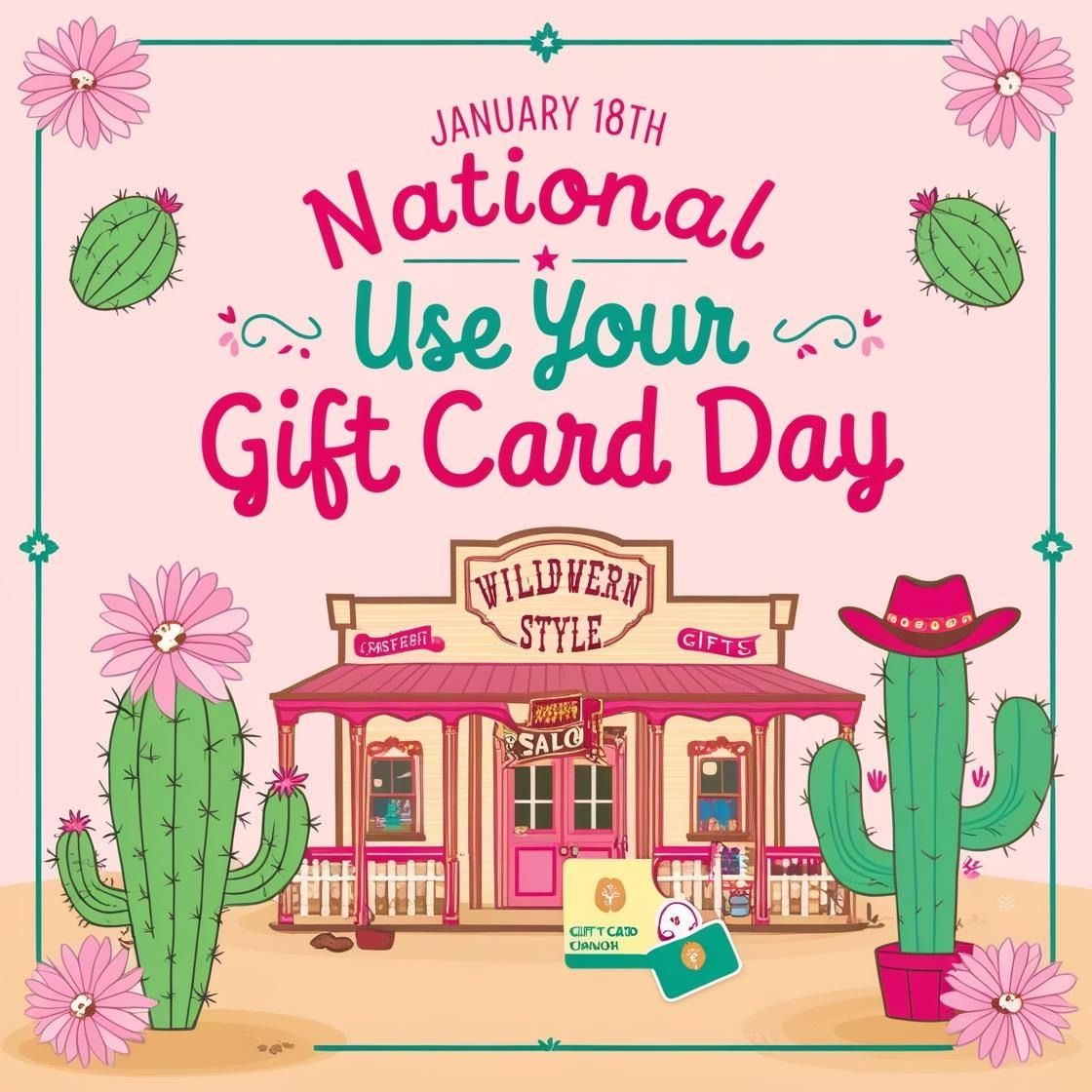 \ud83c\udf89 National Use Your Gift Card Day \ud83c\udf89