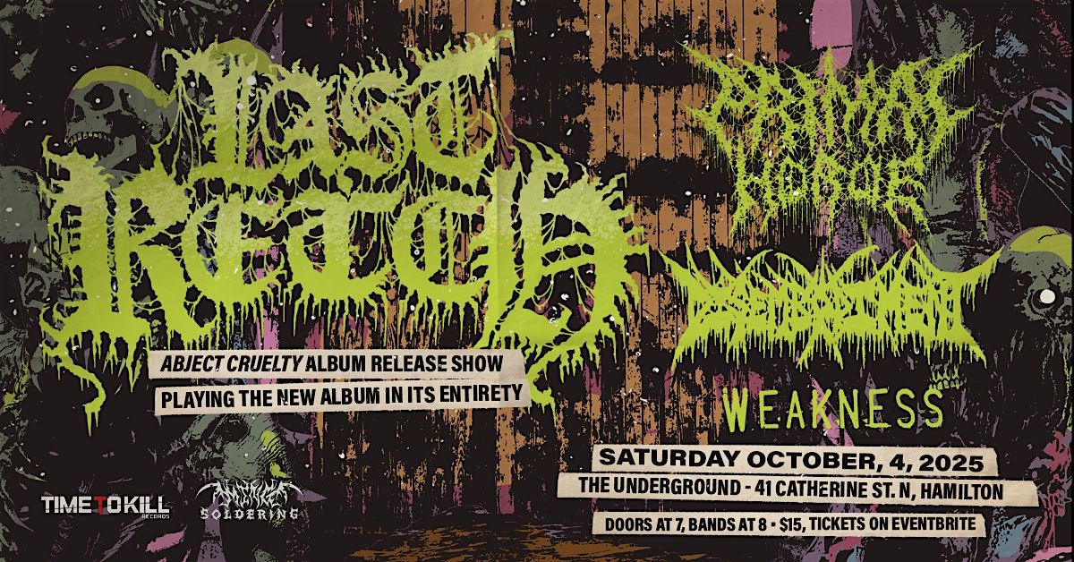 Abject Cruelty Album Release Show