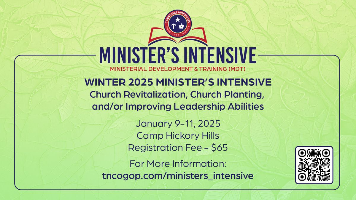 2025 Minister's Winter Intensive