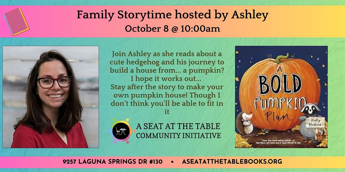 Wednesday Family Storytime with Ashley