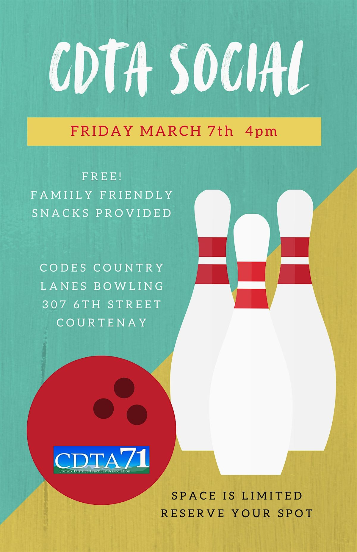 CDTA Bowling Social