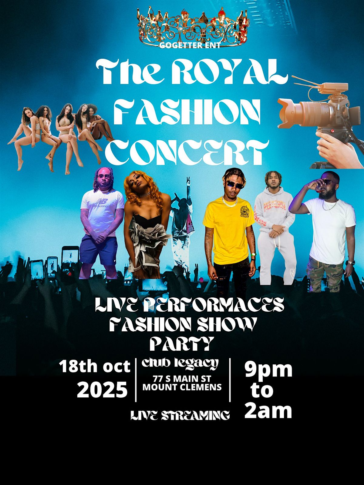 The royal fashion concert