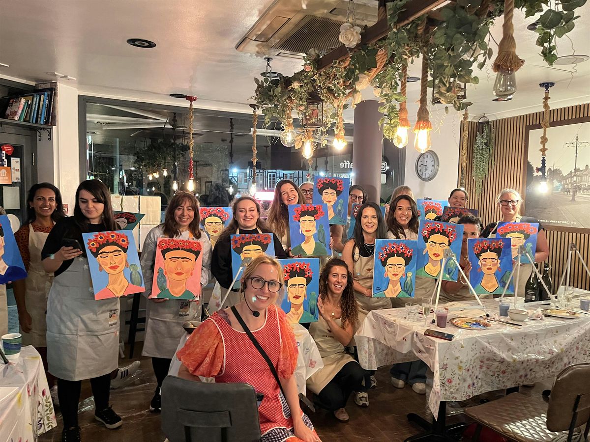 Sip and Paint Halloween Starry Night with Jess @ Oak Caffe
