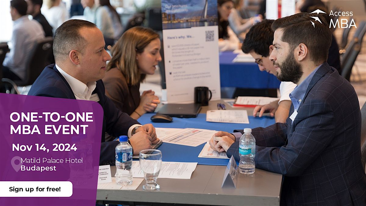 Discover One-to-One MBA Opportunities in Budapest