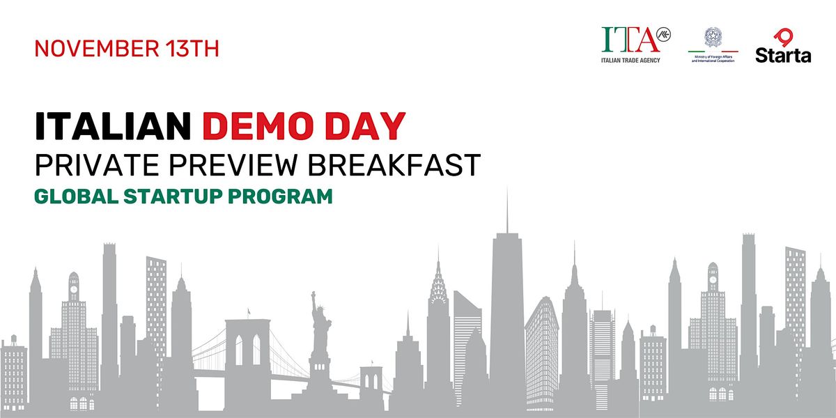 Demo Day Private Preview Breakfast