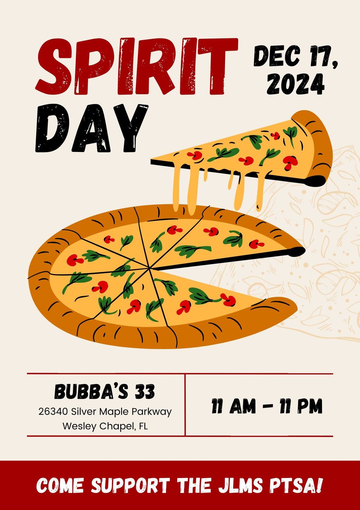 Bubba\u2019s 33 Spirit Event