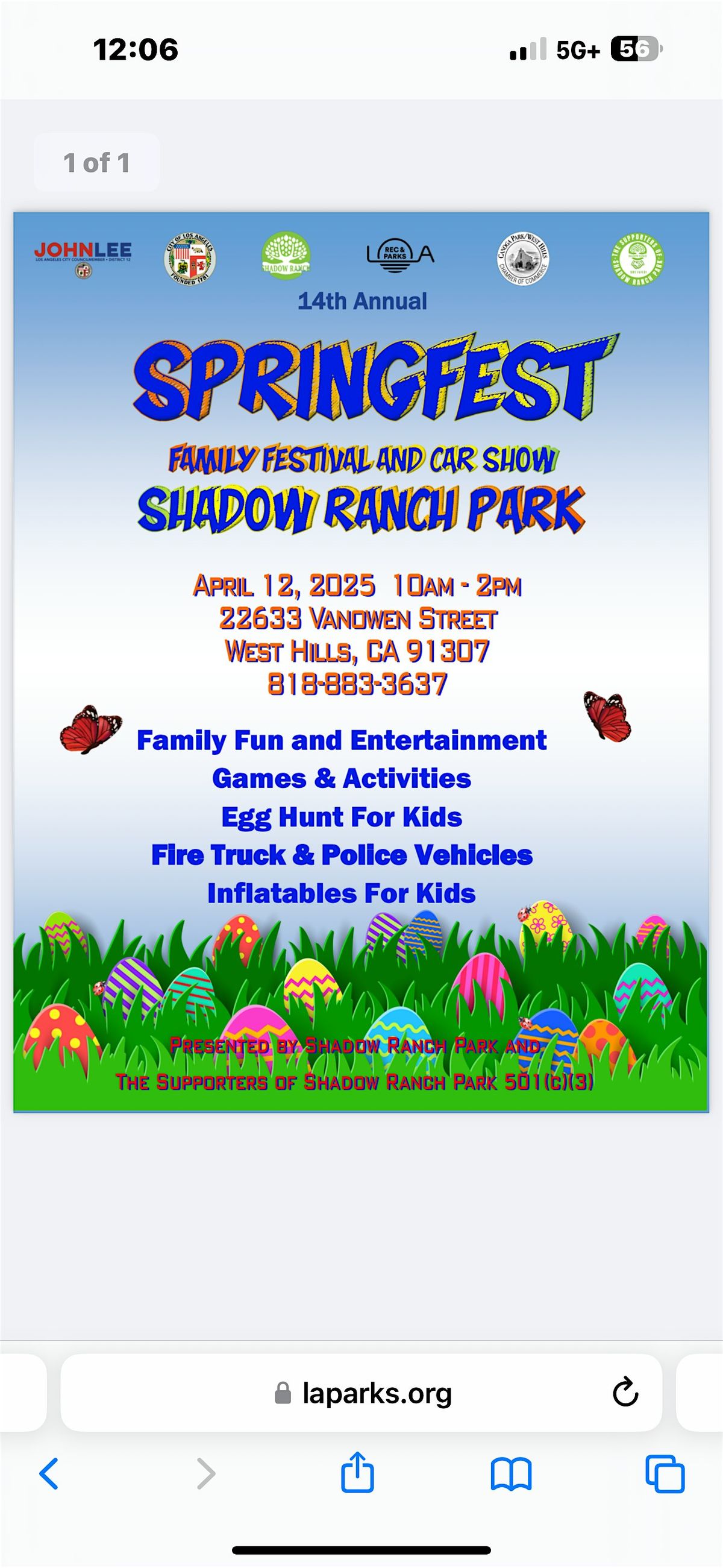 Springfest Car Show Registration