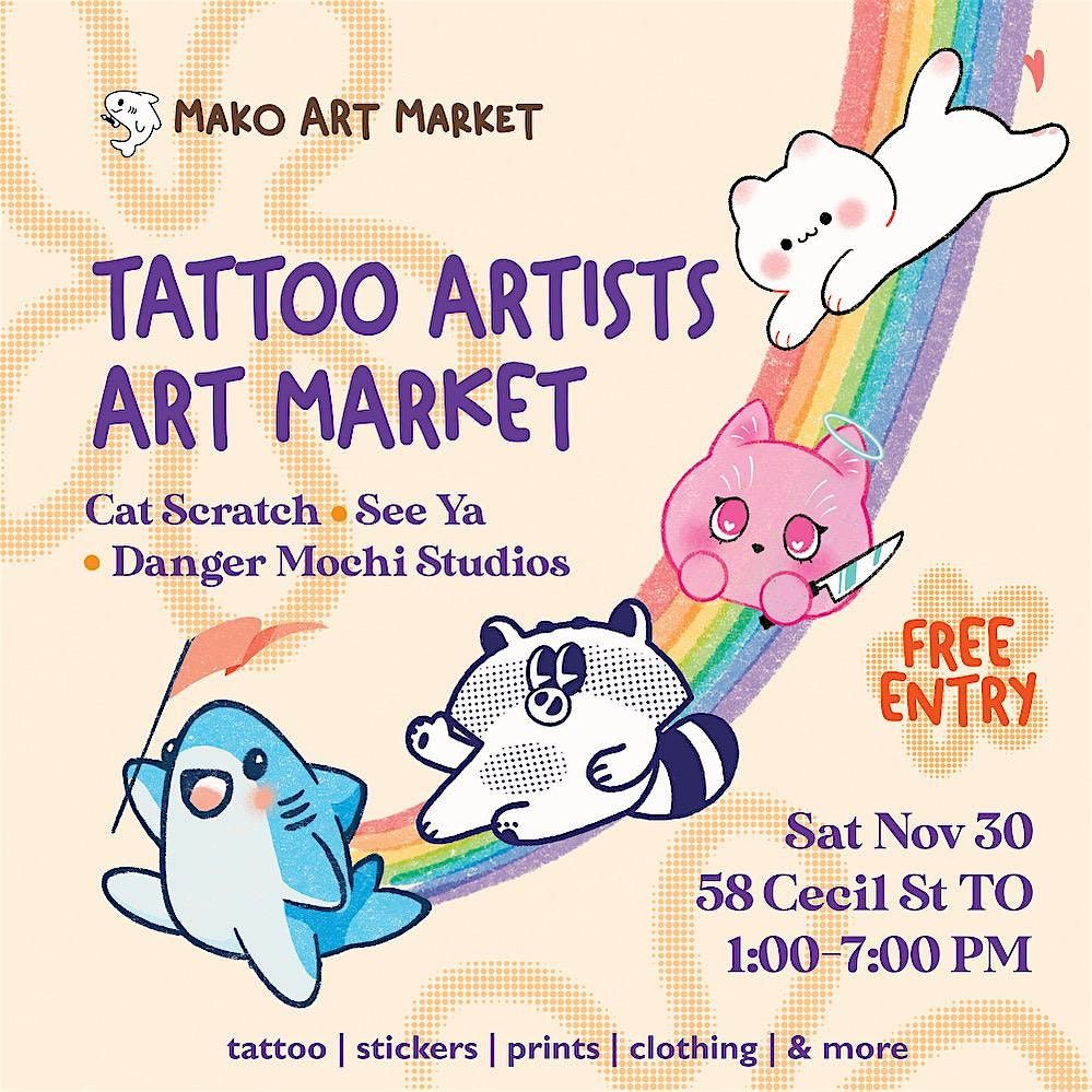 Mako Art Market - Tattoo Artist Event