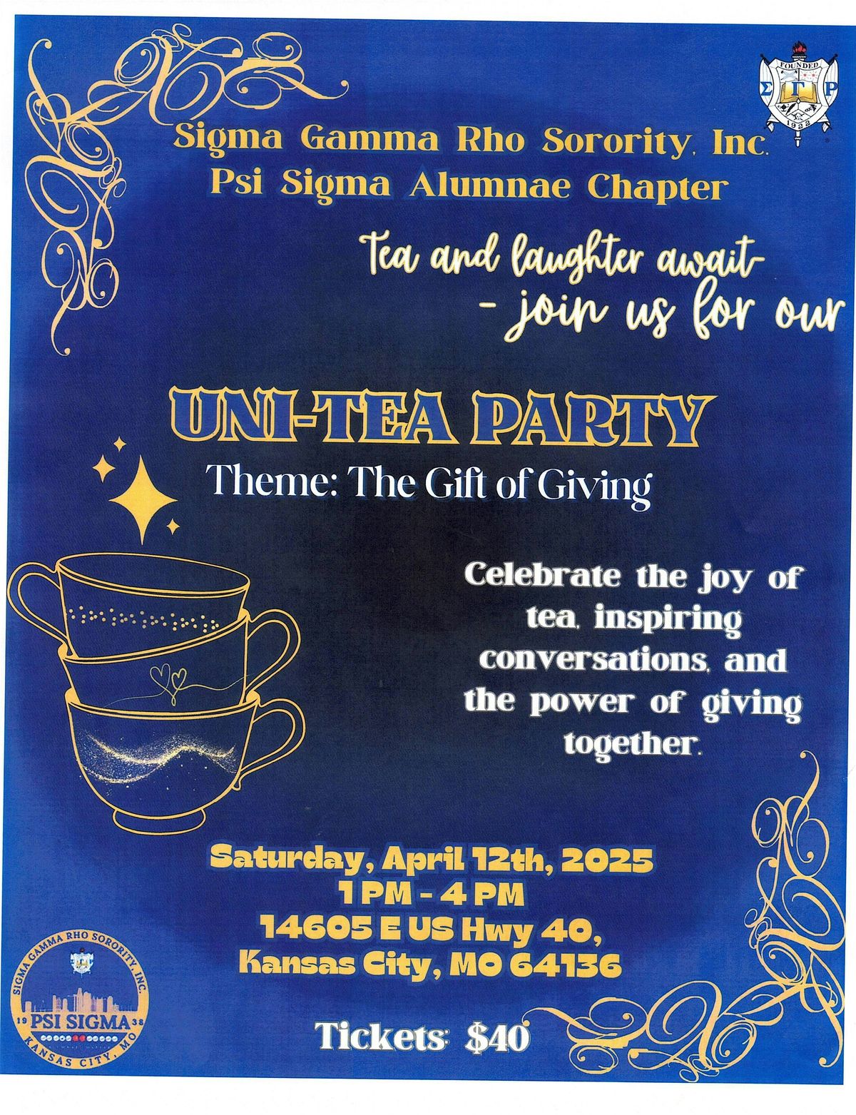 UNI-TEA PARTY - THE GIFT OF GIVING