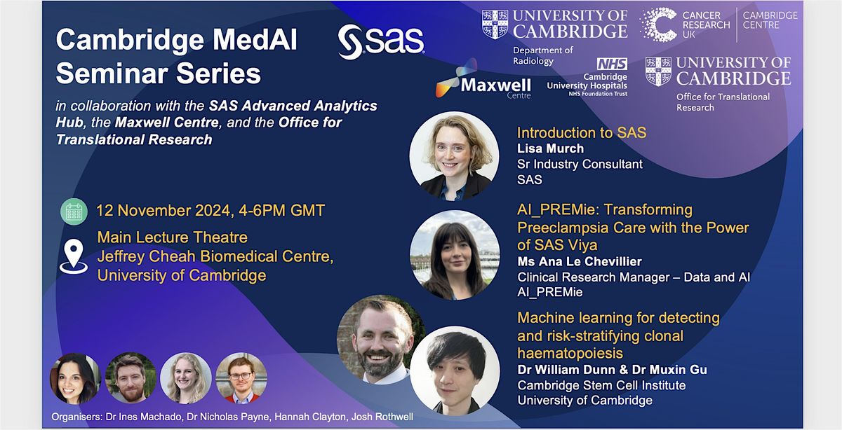 Cambridge MedAI Seminar Series